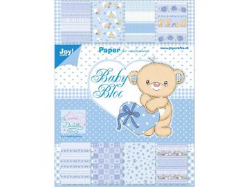 Joy!Crafts Designpapier Set 'Baby blau'