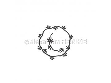 Stanzschablone Alexandra Renke - Blumenkranz