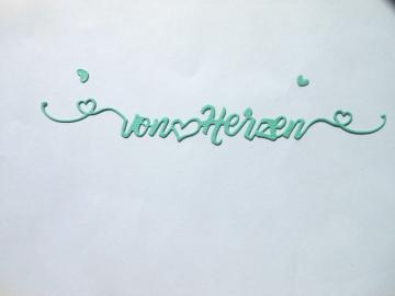 Stanzschablone creative-depot - von Herzen